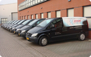 Servicebussen voor pand Western